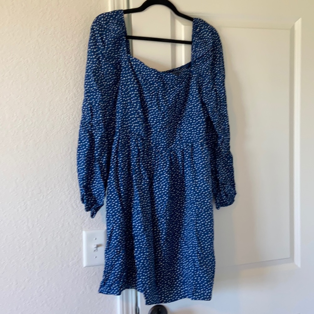 Polka dot off the shoulder forever 21 dress